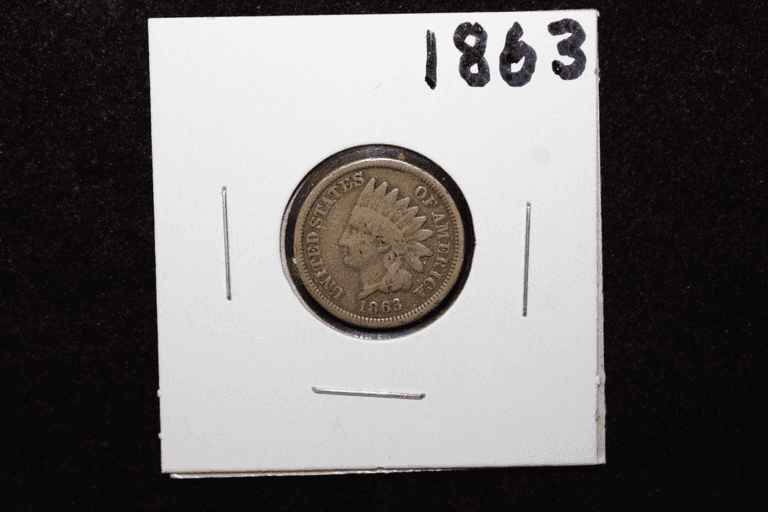 1863 U.S. Indian Head Cent