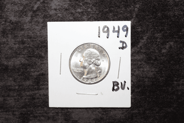 1949-D U.S. Silver Quarter