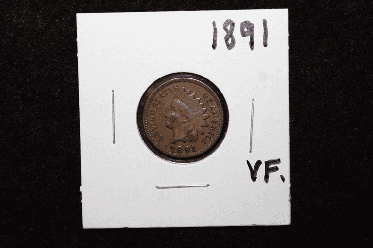 1891 U.S. Indian Head Cent