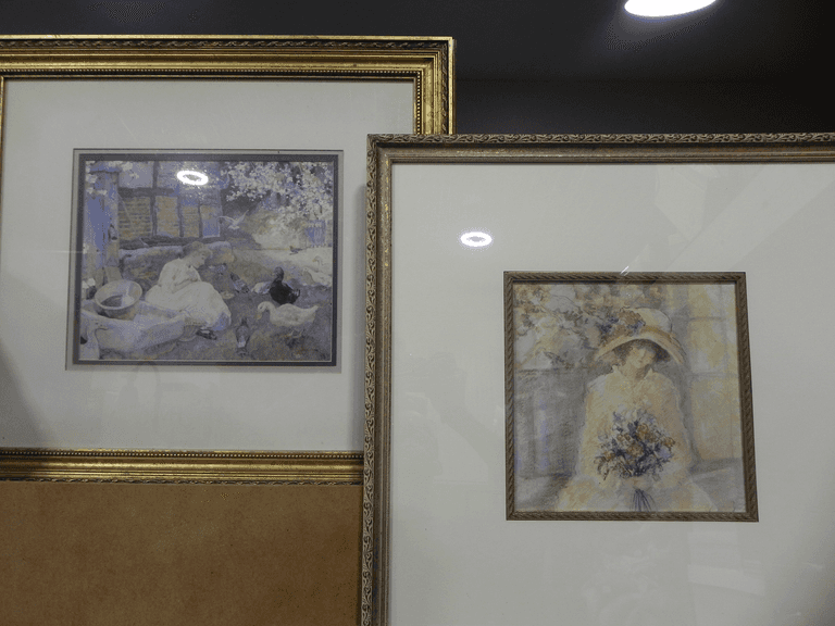 "Her Favourites" by David Woodlock/  "Naomi" by Barbara A. Wood