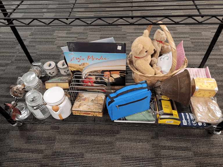Bottom Shelf - More Items In Nice Condition.