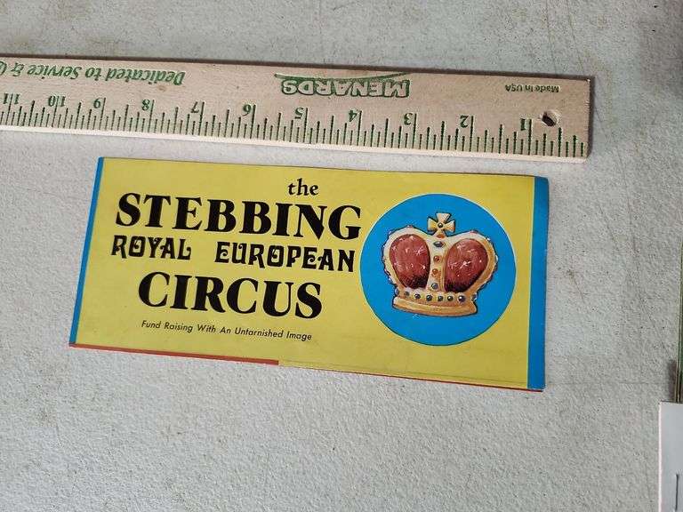 The Stebbing Royal European Circus Reader - Auction Ohio