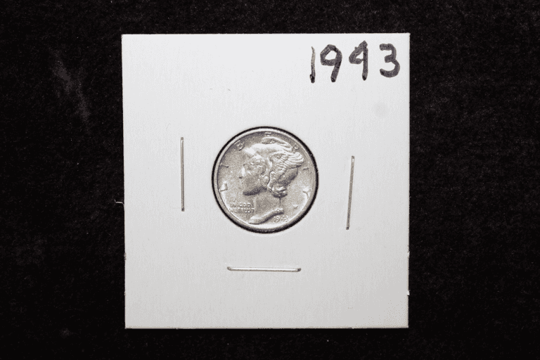 1943 U.S. Mercury Silver Dime