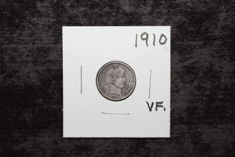 1910 U.S. Barber Silver Dime