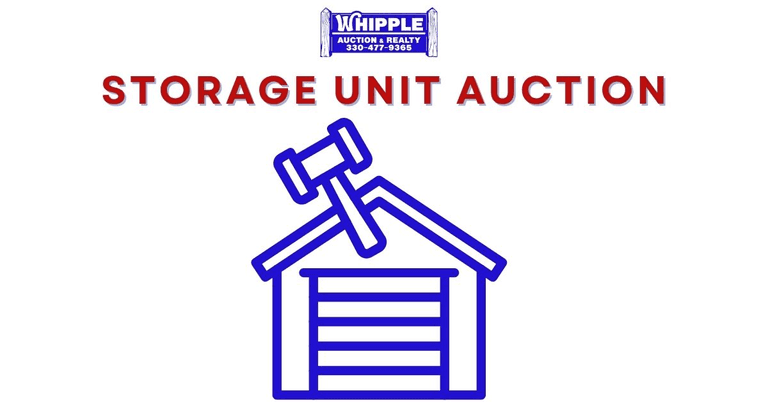 Storage Unit Auction - ONLINE ONLY!