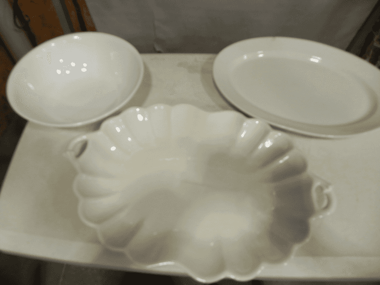 Bowl/2 platters