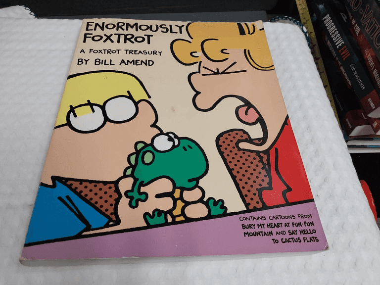 Enormously FoxTrot by Bill Amend, 1994, Third Printing, Softback Book