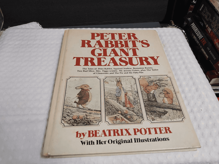 Peter Rabbit’s Giant Treasury by Beatrix Potter, Copyright 1980, Hardback Edition