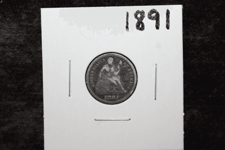1891 U.S. Seated Liberty Silver Dime