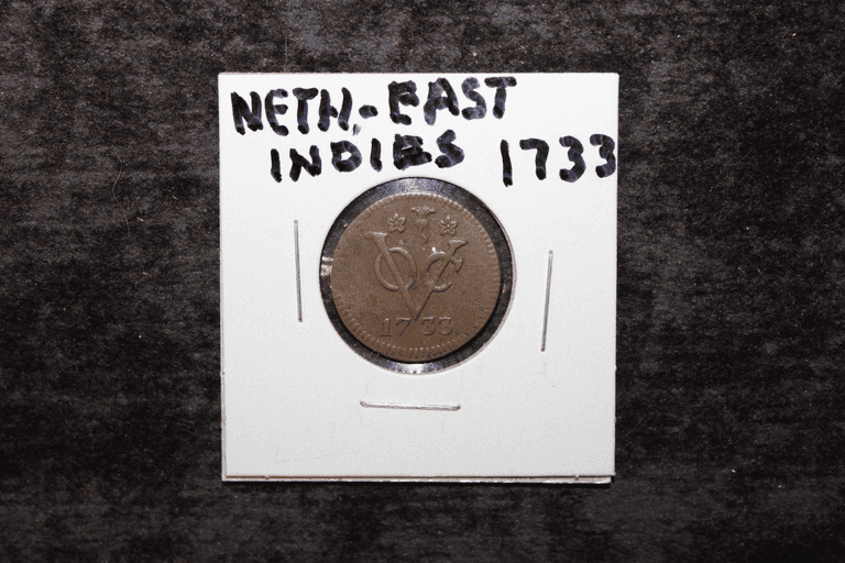 1733 Netherlands East Indies 1 Duit Coin