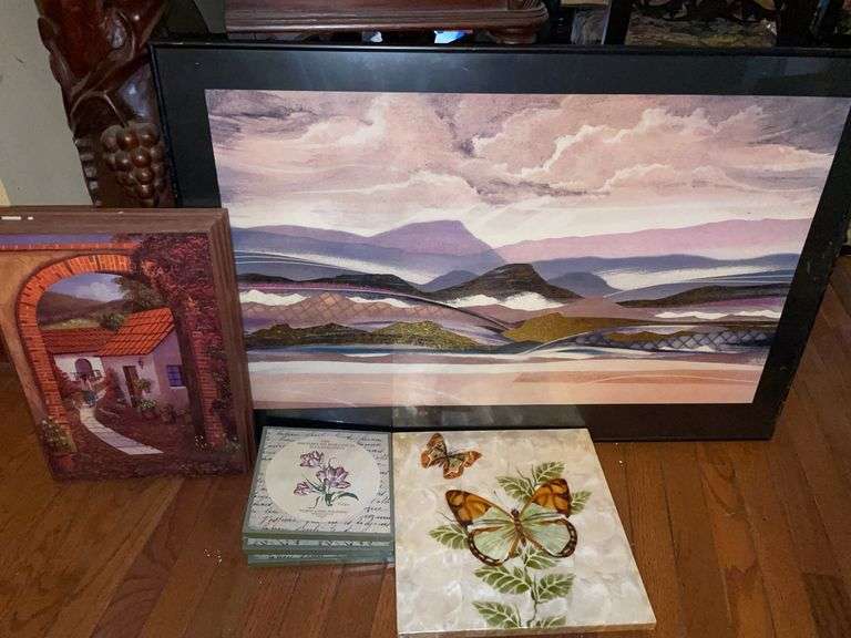Framed Wall Art & Decorative Tile Plaques