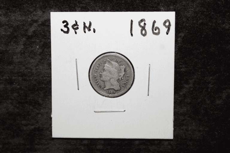 1869 U.S. 3 Cent Nickel