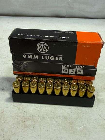 9mm Ammunition by Ruag Ammotec