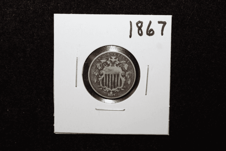 1867 U.S. Shield Nickel