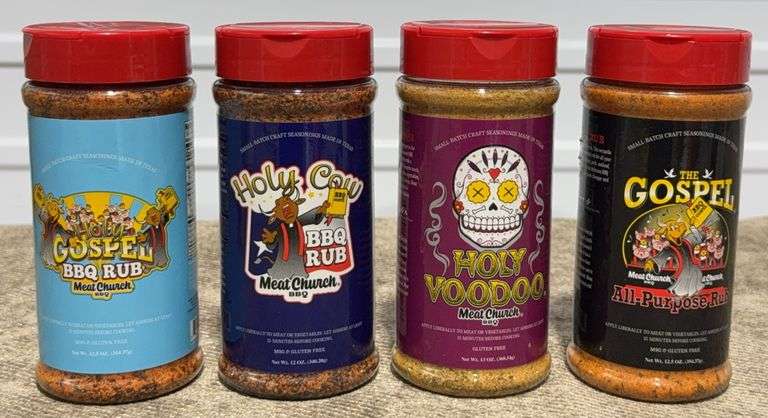 **NEW** Meat Church BBQ Rubs - Expires: 5/13/26