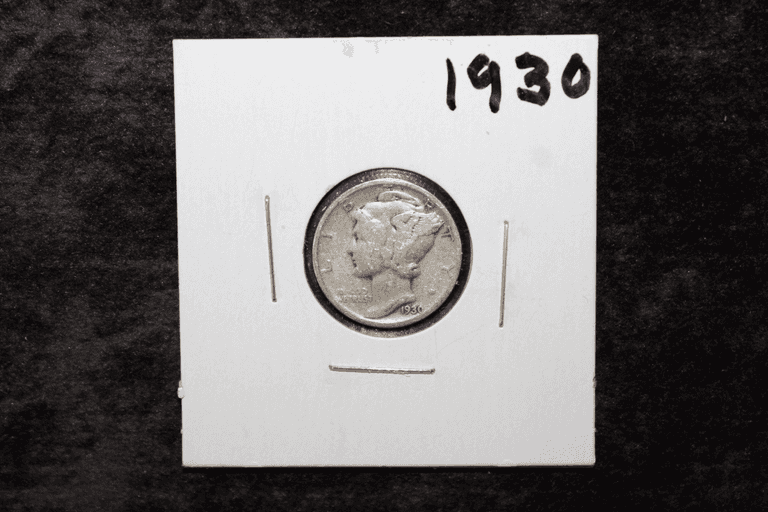 1930 U.S. Mercury Silver Dime