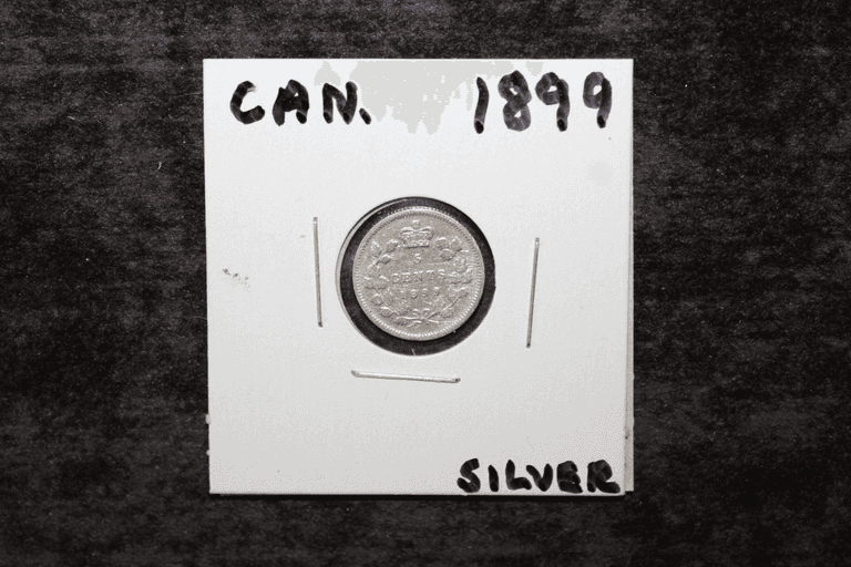 1899 Canada Silver Five Cents