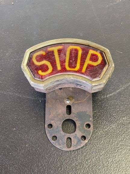 Vintage Stop Signal
