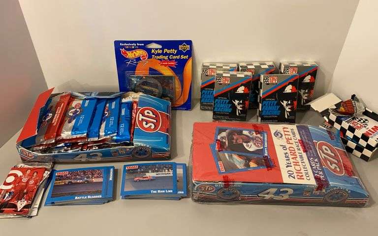 Richard & Kyle Petty Collectable Card Collections - Mix of Open & Sealed