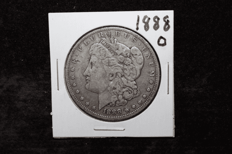 1888-O  U.S. Morgan Silver Dollar