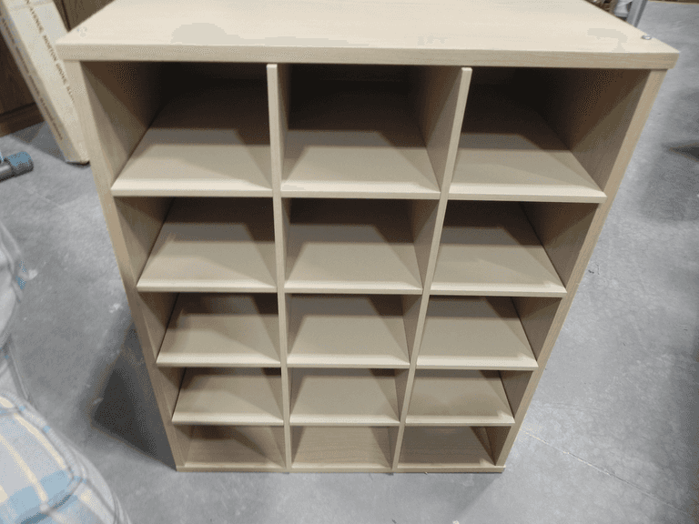 12-Cube Storage Organizer Shelf