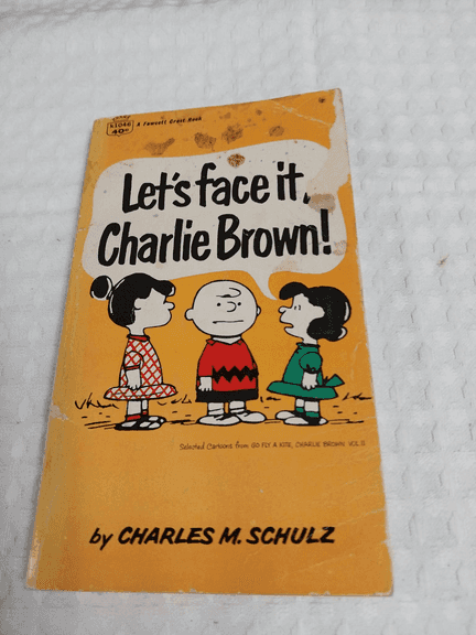 ‘Let’s Face it, Charlie Brown!’ by Charles M. Schulz, Paperback, Copyright 1959, 1967