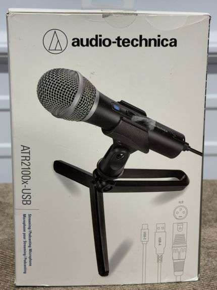 **OPEN BOX/APPEARS NEW** Audio-Technica ATR2100x-USB Streaming/Podcasting Microphone