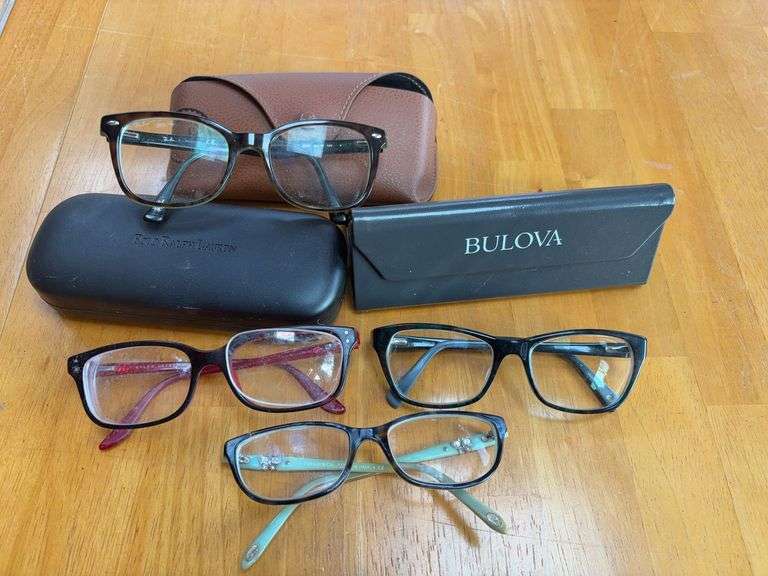 Glasses And Cases Lot