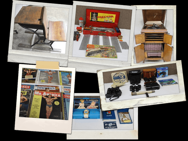 Victrola Goes WHEEE! The Baskets Go WHOA! Erector Set Builders Ready, Set, Go!