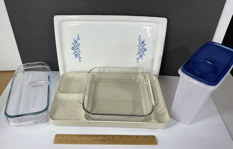 Pyrex Top Tupperware Kitchenware Tupperware Pyrex Casserole Dish Corelle Baking Tray ...