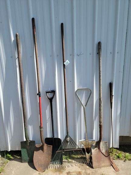 8 Ct. Yard Tools-Shovels, Etc.