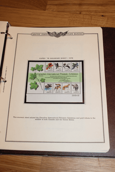 1978 CAPEX ’78 Souvenir Sheet 13¢ – Canadian International Philatelic Exhibition Wildlife Issue