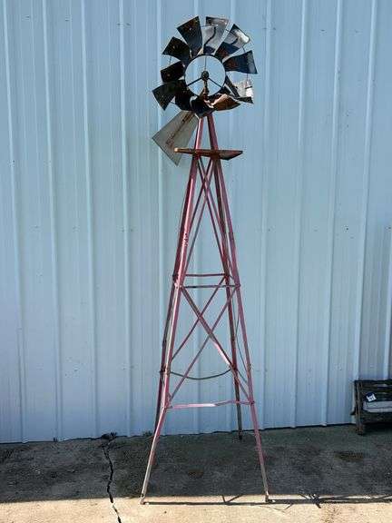 7' Windmill, Weather Worn