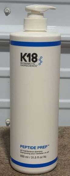 **NEW** K18 Biomimetic Hairscience Peptide Prep pH Maintenance Shampoo 31.5 oz.