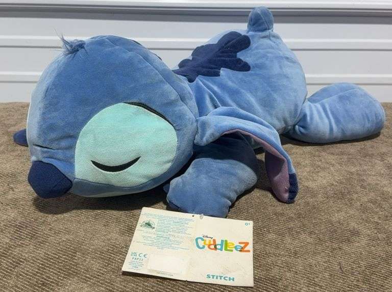 **APPEARS NEW / Some Imperfections** Disney Store Official Stitch Cuddleez Jumbo 23" Plush