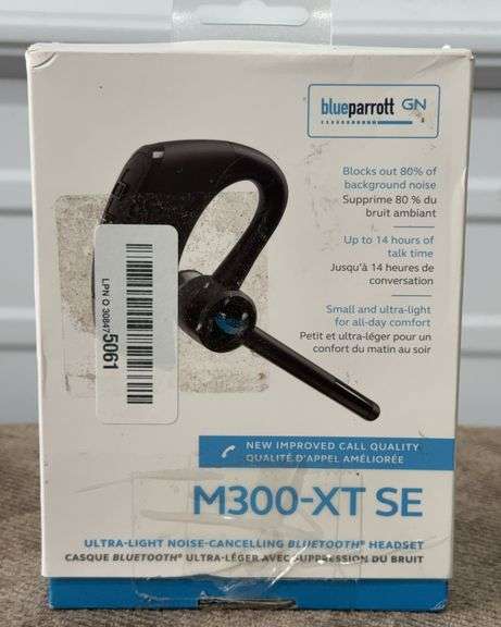 **OPEN BOX/APPEARS NEW** BlueParrott M300-XT SE Noise-Cancelling Bluetooth Headset