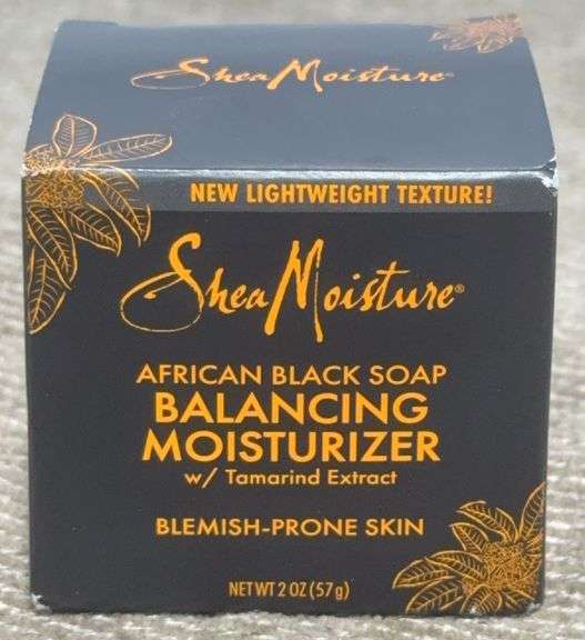 **NEW** SheaMoisture African Black Soap Balancing Moisturizer - 2oz