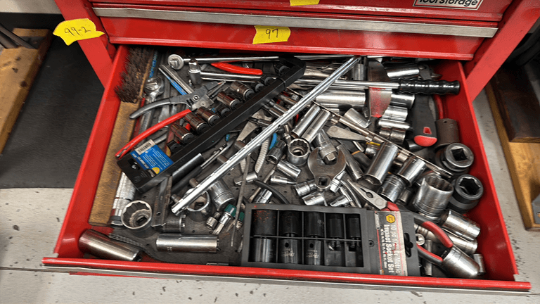 Assorted Sockets, Torque Wrench