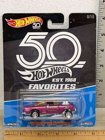 2018 Wh 50 Anniversary Favorites '55 Chevy Bel Air Gasser