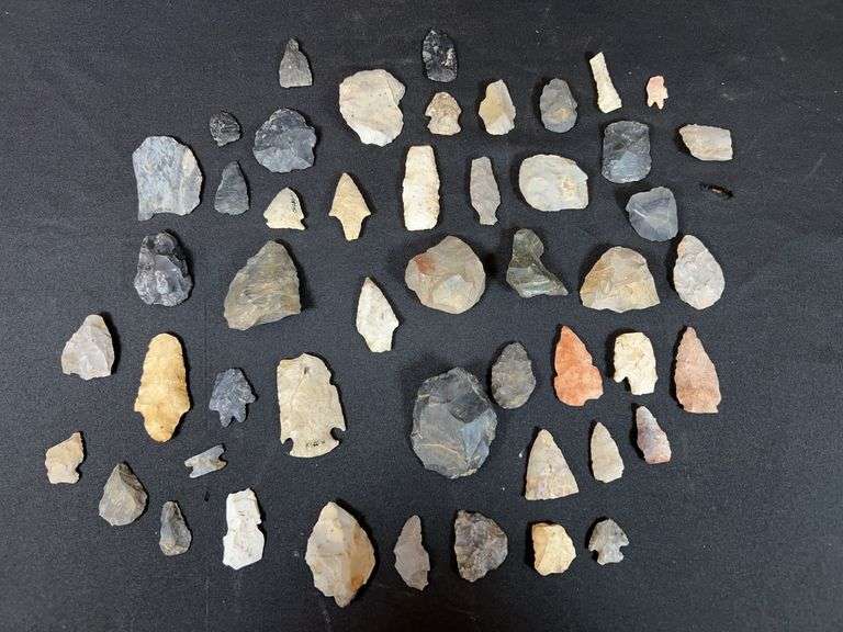 Flint Points and Tools Collection - Auction Ohio