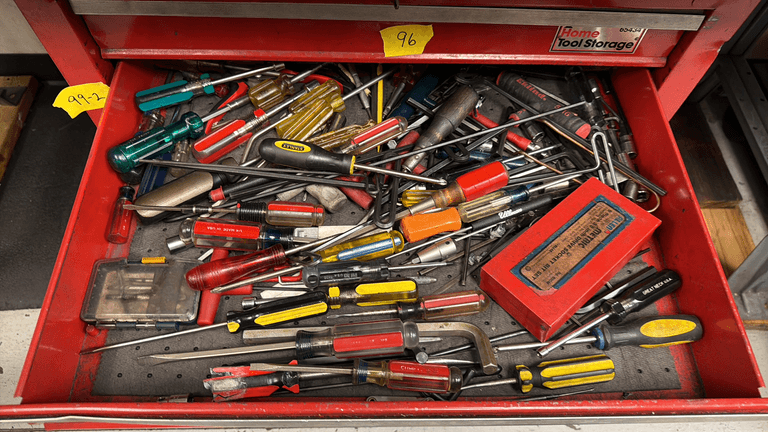 Assorted Screw Drivers and Allen Key