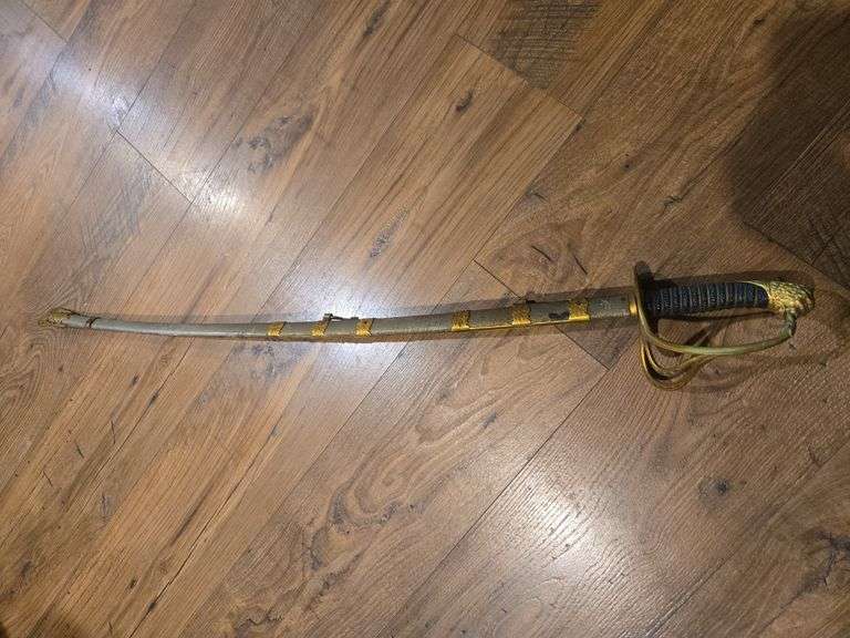 Pythius Antique American knights of pythius FCB sword and scabbard. - Auction Ohio