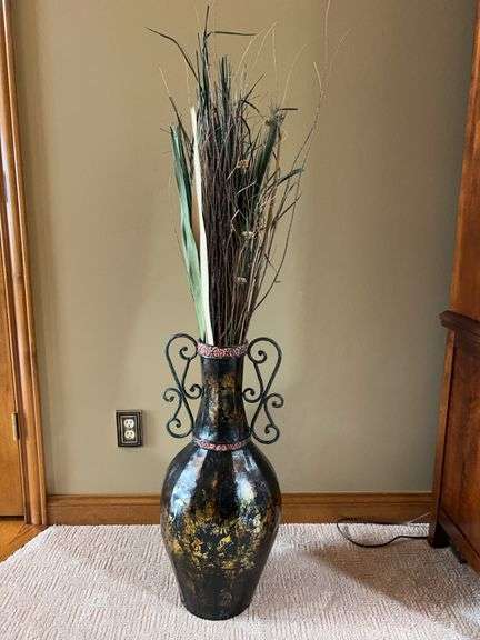 Floor Vase & Arrangement