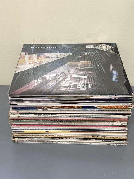 Records All Over Over 30 Vinyl Records Featuring Various Artists and Genres - Auction Ohio