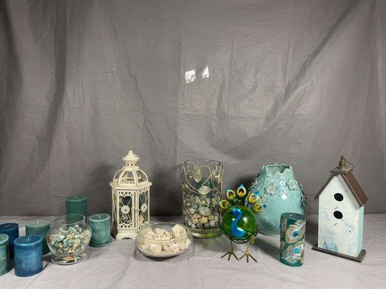 Cool Blue Decor