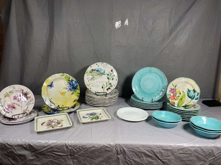 Colorful Floral Dinnerware