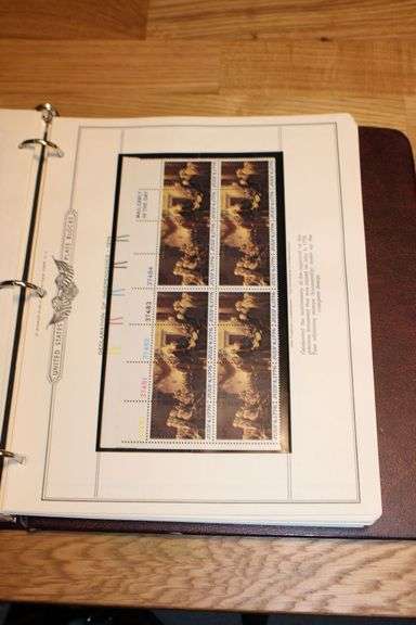 1976 Declaration of Independence 13¢ Plate Block Strip – July 4, 1776 Bicentennial U.S. Stamps