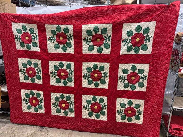 Vintage Queen Size Quilt