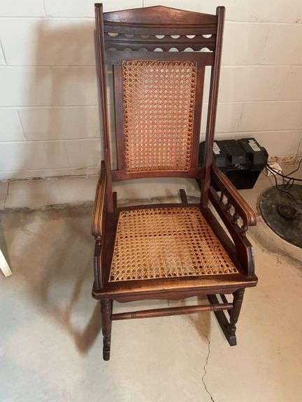 Caned Rocking Chair