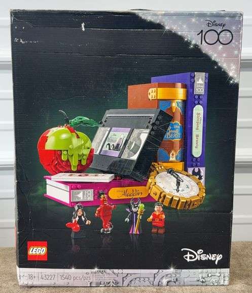 **OPEN BOX/NEW** LEGO Disney Villain Icons (43227) - Disney 100th Anniversary collection